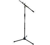 keepdrum MS106 BK Pied de microphone + adaptateur fileté keepdrum SA 5/8" femelle - 1/4" mâle