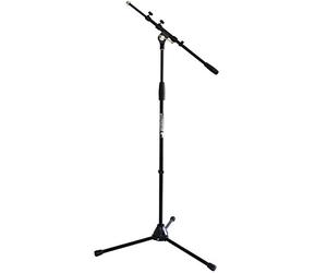 keepdrum MS106 BK Pied de microphone + adaptateur fileté keepdrum SA 5/8" femelle - 1/4" mâle