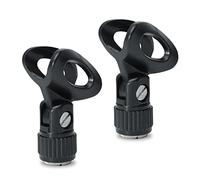 keepdrum MSA023 Lot de 2 pinces pour microphone de diamètre 22-24 mm