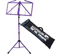keepdrum mus3fl Lilas Note staender Violet/pupitre avec sac de transport