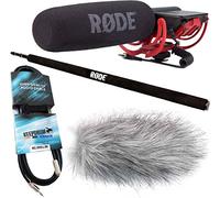 keepdrum Rode Videomic Rycote Bundle + Micro Boompole + Windschutz WSWH + Miniklinke 3m