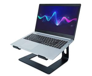 keepdrum RS102S Support de tablette pour tablette à partir de 10" / support pour ordinateur portable 10-20" / contrôleur DJ / mixeur / noir