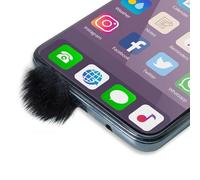 keepdrum WS06 Lot de 8 Micro-Protection Contre Le Vent pour Smartphone