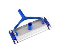 KEEPER Nettoyeur de piscine en aluminium résistant. Idéal pour le nettoyage et l'entretien de piscines. Raccordement pour tuyau d'aspiration de Ø38 mm. Connexion pour perche avec système clip.