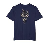 Keeper of Stories : la clé Magique des domaines littéraires T-Shirt, Homme Grandes Tailles, Bleu Marine, 4X Tall