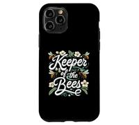 Keeper of The Bees Beekeeper Honeycomb Bee Lover Design Coque pour iPhone 11 Pro