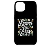 Keeper of The Bees Beekeeper Honeycomb Bee Lover Design Coque pour iPhone 13