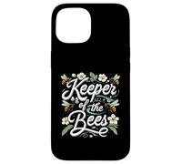 Keeper of The Bees Beekeeper Honeycomb Bee Lover Design Coque pour iPhone 15