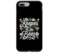 Keeper of The Bees Beekeeper Honeycomb Bee Lover Design Coque pour iPhone 7 Plus/8 Plus
