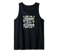 Keeper of The Bees Beekeeper Honeycomb Bee Lover Design Débardeur