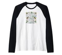 Keeper of The Bees Beekeeper Honeycomb Bee Lover Design Manche Raglan
