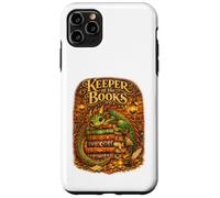 Keeper of The Books Livre de Lecture Dragon Fantasy Library Coque pour iPhone 11 Pro Max