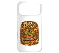Keeper of The Books Livre de Lecture Dragon Fantasy Library Coque pour iPhone 17 Pro Max