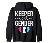 Keeper of The Gender avec Empreintes et Serrure Sweat à Capuche
