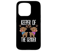 Keeper of The Gender dévoile Une fête prénatale avec Un Renne de Noël Coque pour iPhone 15 Pro