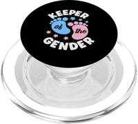 Keeper of The Gender Footprints Reveal Party Rose ou Bleu PopSockets PopGrip pour MagSafe