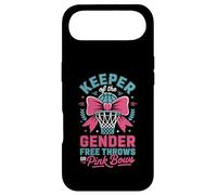 Keeper of The Gender Reveal Free Throws Or Pink Bows Party Coque pour iPhone Air