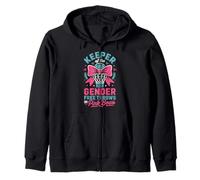 Keeper of The Gender Reveal Free Throws Or Pink Bows Party Sweat à Capuche