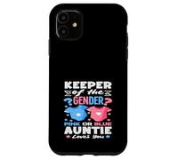 Keeper of The Gender Rose ou Blue Auntie Loves You Party Coque pour iPhone 11