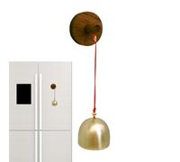 Keepers Bell Porte - Sonnette de Porte Autocollant Rétro en Bois Alarme D'Entrée | Pour Boutique, Magasin, Jardin, Cour Arrière Cour Réfrigérateur, Porte D'entrée, Alarme Home-Shop, Installation