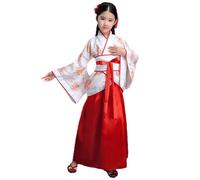 keephen Costume Chinois Ancien Enfants Robe Hanfu Vêtements Danse Folklorique Performance Filles Robe Traditionnelle Chinoise
