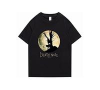 keephen Death Note T-Shirt Anime Shinigami Ryuk Cosplay Costume Anime Graphique Imprimé Col Rond À Manches Courtes T-Shirt pour Hommes Femmes