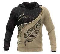 keephen Sweats à Capuche Viking Odin Celtic Wolf pour Hommes rétro mythologie Nordique Viking Thor's Hammer Printing Sweats à Capuche avec Poche