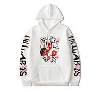 keephen Unisexe Ras du Cou Animé Imprimé Pull - Helluva Boss Graphic Chandail Décontractée Lâche À Manches Longues Sweat à Capuche