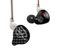 keephifi in Ear Monitor KZ ZST Écouteurs filaires 1BA+4DD HiFi IEM avec Suppression du Bruit, Basses Riches, écouteurs stéréo Confortables avec câble Amovible pour audiophiles