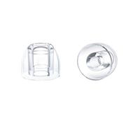 keephifi KBEAR KT01 Paire d'embouts de rechange en silicone liquide hautement élastiques pour écouteurs dans l'oreille, degré de liaison élevé, paroi tubulaire épaisse, embouts plus propres