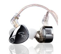 keephifi KZ Castor Écouteurs Intra-Auriculaires HiFi avec Basses améliorées, Isolation du Bruit IEM, Double Pilote Dynamique, câble détachable à 2 Broches C