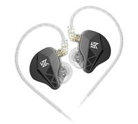 keephifi KZ EDXS Écouteurs Intra-Auriculaires 10 mm Pilote Dynamique HiFi 3D en métal, écouteurs filaires KZ IEMS avec Son Haute résolution et câble Amovible (sans Micro)