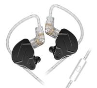keephifi KZ ZSN Pro X KZ IEM Écouteurs Intra-Auriculaires HiFi IEM 1BA+1DD in Ear Monitor avec Suppression du Bruit, Basses Riches en métal, écouteurs Intra-Auriculaires avec câble Amovible