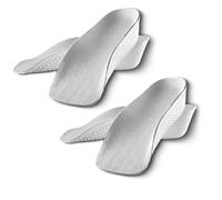 Keepholdon Insoles - Height-Lifting Insoles, Arch Support Orthotic High Cushions, Soft and Breathable Sole (1.4inch,Grey*2pcs)