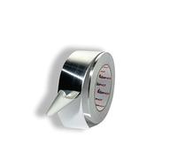 Keephot Ruban Adhésif Aluminium Bande, résistant aux flammes et aux hautes températures, pour conduits d'air et tuyaux, pour la réparation, l'isolation, l'étanchéité et la protection, 48 mm x 50 m