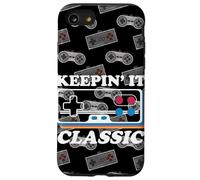 Keepin It Manette de Jeu vidéo rétro Classique Motif années 80/90 Coque pour iPhone SE (2020) / 7/8