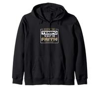Keepin' The Tempo to Keep The Faith for a Worship Drummer Sweat à Capuche