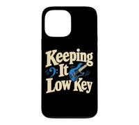 Keeping It Low Key Bass Guitar Player Humour Coque pour iPhone 13 Pro Max