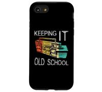Keeping It Old School - Retro Boombox 80s 90s Hip Hop Music Coque pour iPhone SE (2020) / 7/8