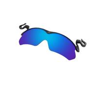 Keeplus 2024 New Polarized Clip Cap Sunglasses, Clip Solaire, Clip Lunettes de Soleil Polarisées, surlunettes de Soleil pour Hommes Femmes pour la Conduite et Les Activités de Plein air (Bleu)