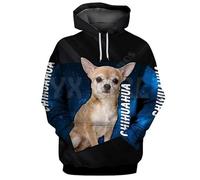 keepmore But Akita Ind Dad is My Favorite Sweat à Capuche imprimé en 3D Pull-Over Unisexe Sweat drôle pour Chien Survêtement décontracté