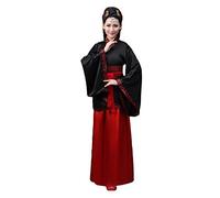 keepmore Chinois Hanfu Costume - Vintage Costume de Tang Traditionnel Ancien Princesse Performance Vêtements Robe de dans