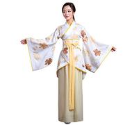 keepmore Chinois Hanfu Costume - Vintage Costume de Tang Traditionnel Ancien Princesse Performance Vêtements Robe de dans