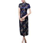 keepmore Chinois Style Qipao pour Femmes, Longue Robe Plus Size Cheongsam Robe de soirée Qipao pour Mariage