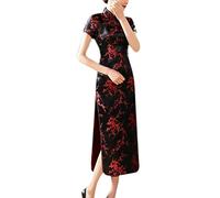 keepmore Chinois Style Qipao pour Femmes, Longue Robe Plus Size Cheongsam Robe de soirée Qipao pour Mariage