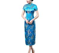 keepmore Chinois Style Qipao pour Femmes, Longue Robe Plus Size Cheongsam Robe de soirée Qipao pour Mariage