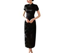 keepmore Chinois Style Qipao pour Femmes, Longue Robe Plus Size Cheongsam Robe de soirée Qipao pour Mariage