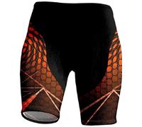 keepmore Cuissard de Cyclisme Femme Short de vélo imprimé Cool Cuissard de vélo VTT rembourré Collant de Course de Montagne Pantalon