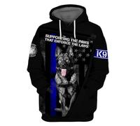 keepmore Ne jamais sous-estimer Un Vieil Homme avec Un Berger Allemand Sweat à Capuche imprimé en 3D Pull Streetwear Tracksuit Love Dog Gift