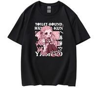 keepmore Unisexe Jibaku Shounen Hanako Kun T-Shirt Cosplay Toilet Bound Hanako-Kun Yashiro Nene Manches Courtes Harajuku T-Shirts Blanc